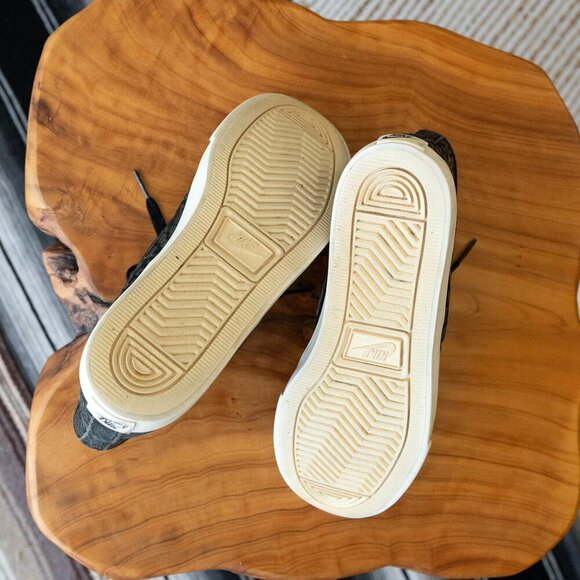 NIKE PRIMO COURT MID SZ 7 BLACK SUEDE LEOPARD LIMITED EDITION TRAINERS - Picture 6 of 7